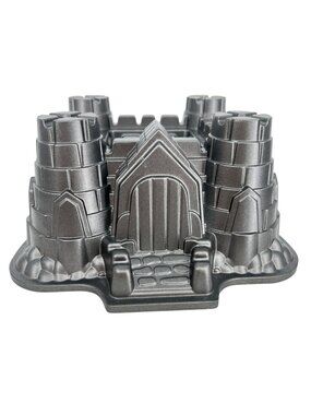 Nordic Ware Castle Bundt Cake Pan 10-Cup Made In USA